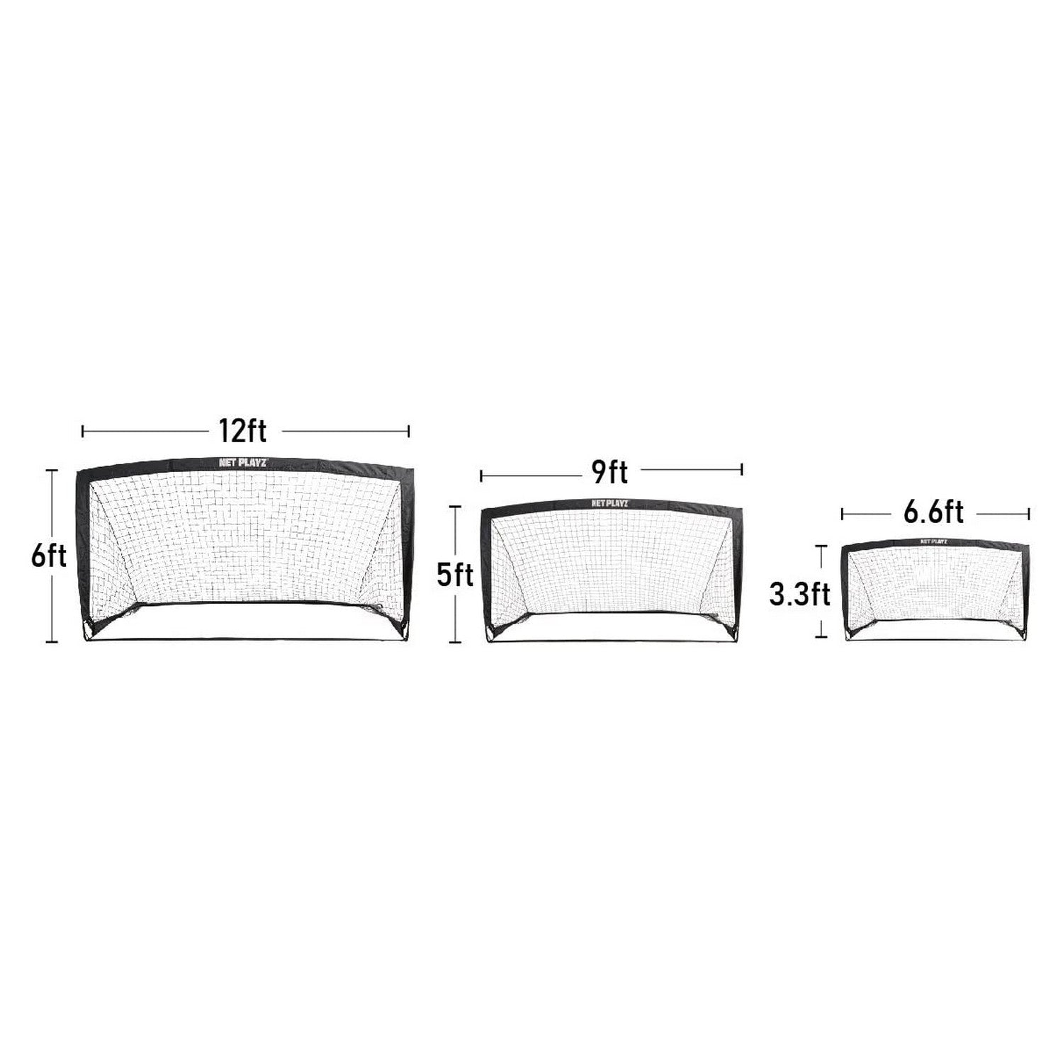 9FT FIBERGLASS SOCCER  GOAL | RAPID PLAYZ MIDI