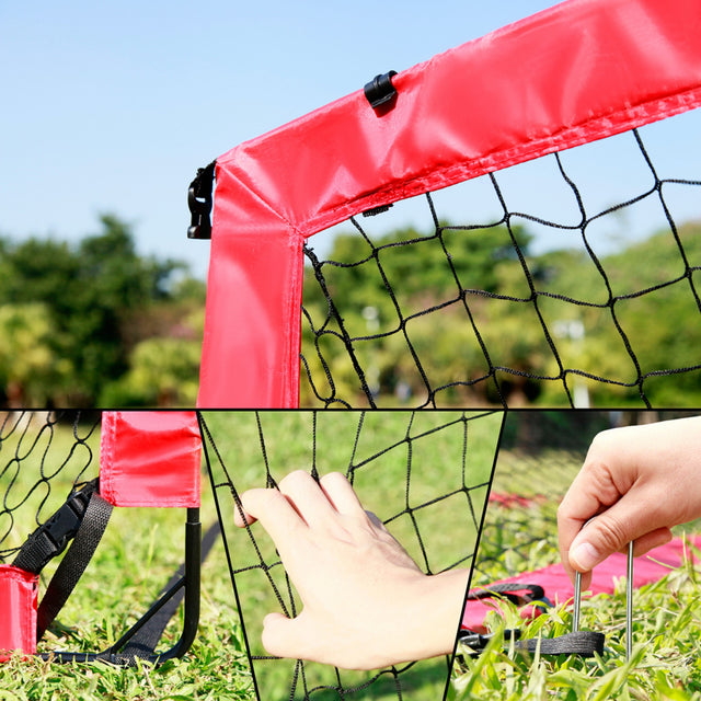 6FT INSTANT PORTABLE SOCCER  GOAL | SPEEDY PLAYZ