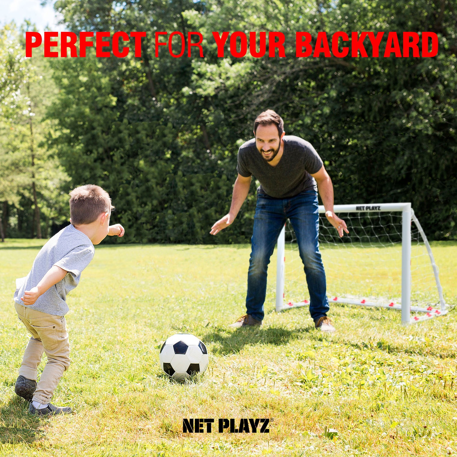4FT PRO SOCCER GOAL | ALL WEATHER PLAYZ MINI