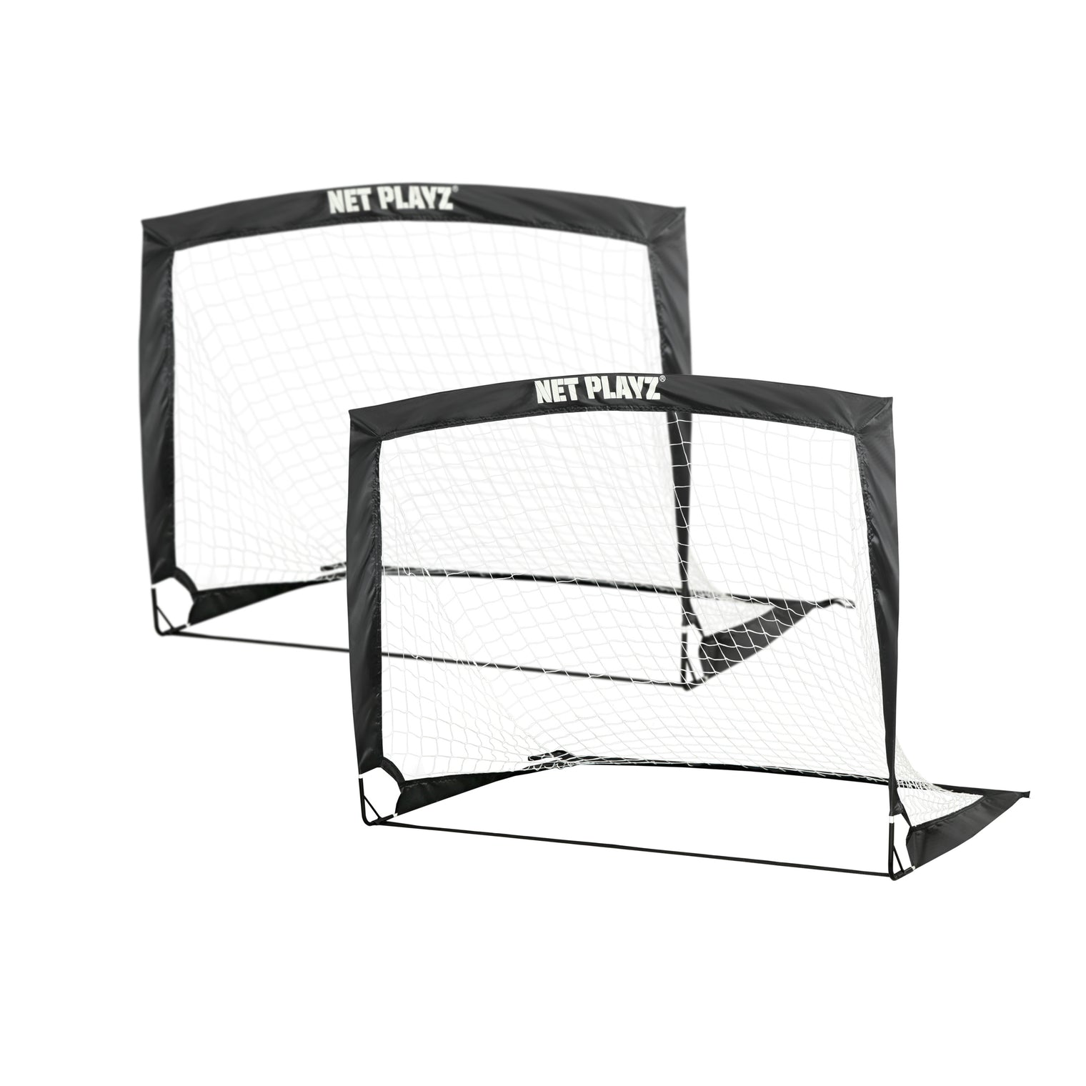 4FT TWIN POP-UP SOCCER GOALS | EASY PLAYZ